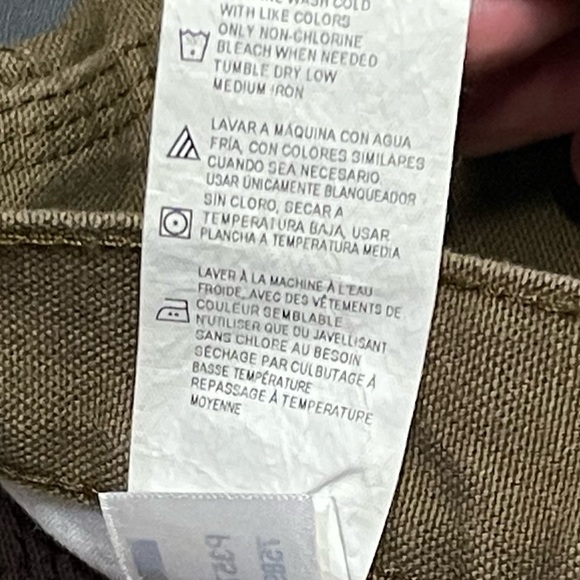 Men’s Relaxed Fit Straight Leg Heavyweight Duck Carpenter Pants, Brown Duck - Picture 6 of 14